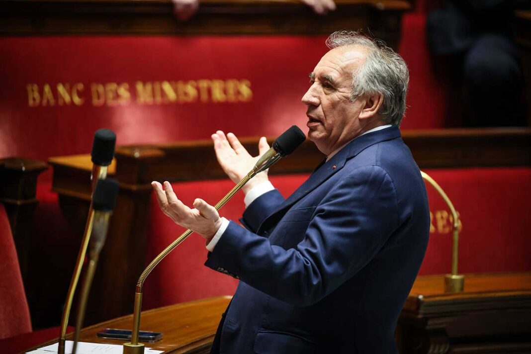 Der neue Premierminister François Bayrou in der Nationalversammlung im Dezember 2024 (Foto: IMAGO/MAXPPP/Thomas Padilla)