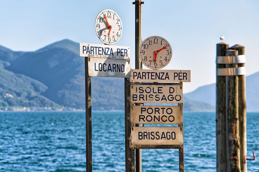 Blick auf die Pier von Ascona (Foto: Roman Babakin - stock.adobe.com)