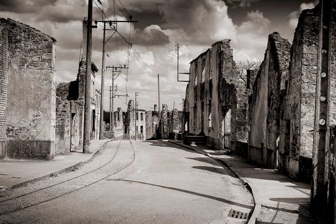 Blick auf Oradour-sur-Glane als Erinnerungsort (Foto: stock.adobe.com)